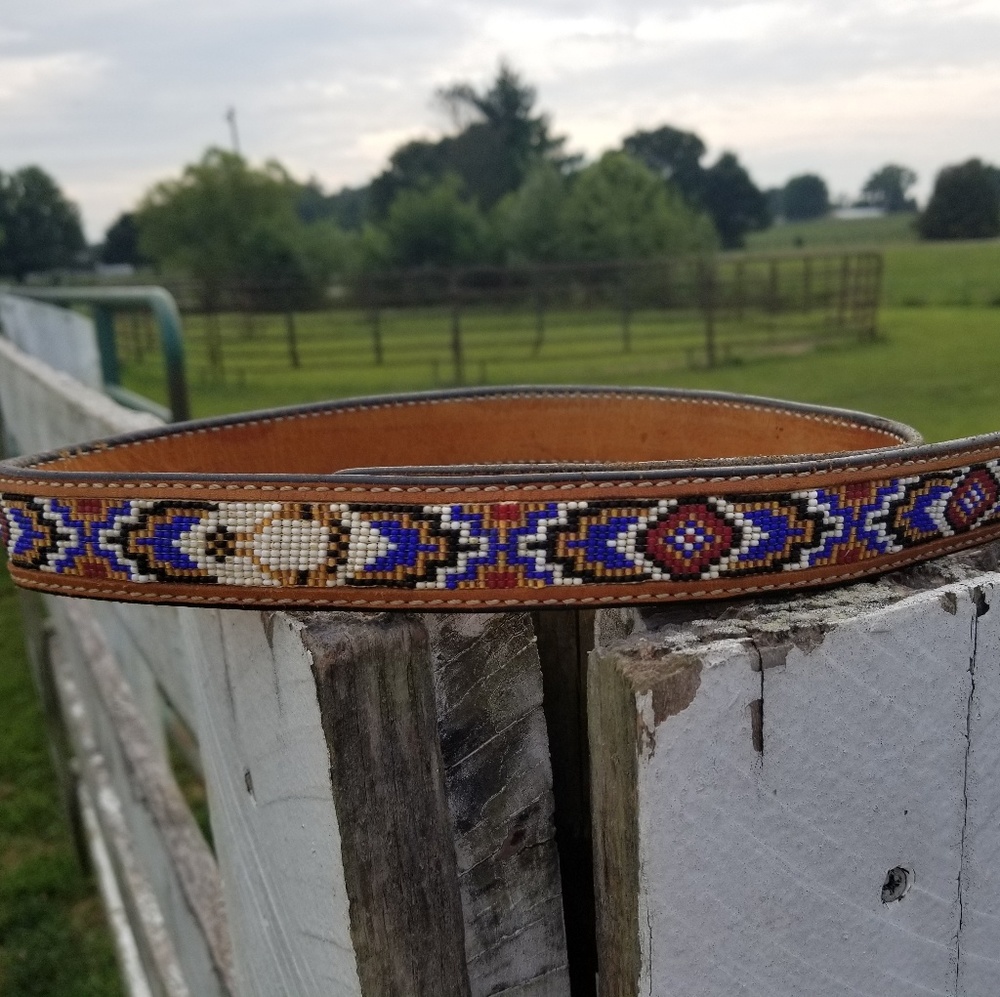 Beaded belt